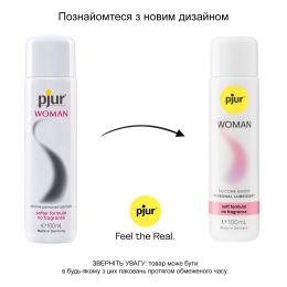 Змазка на силіконовій основі pjur Woman 100мл, без ароматизаторів та консервантів спеціально для неї - - фото №3