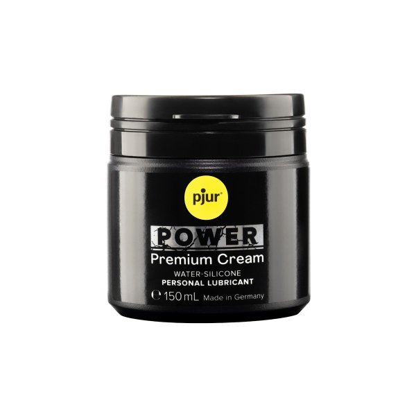 Густа змазка для фістингу та анального сексу pjur POWER Premium Cream 150 мл на гібридній основі - фото