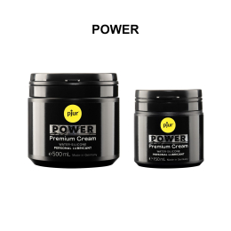 Густа змазка для фістингу та анального сексу pjur POWER Premium Cream 500 мл на гібридній основі - - фото №4