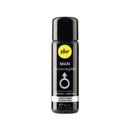 Густа силіконова змазка pjur MAN Premium Extremeglide 30 мл із тривалим ефектом, економна - фото