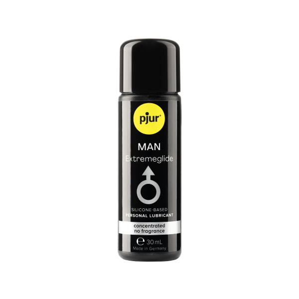 Густа силіконова змазка pjur MAN Premium Extremeglide 30 мл із тривалим ефектом, економна - фото
