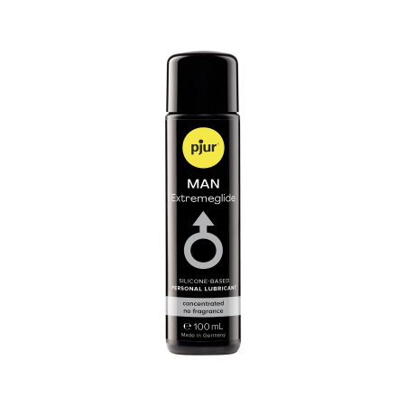 Густа силіконова змазка pjur MAN Premium Extremeglide 100 мл із тривалим ефектом, економна - фото