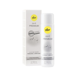 Силіконова змазка pjur MED Premium glide 100 мл для чутливої шкіри, пройшла клінічний тест - - фото №4