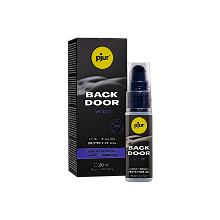 Розслаблювальний анальний гель pjur backdoor Serum 20 мл, створює плівку, висококонцентрований - фото №4