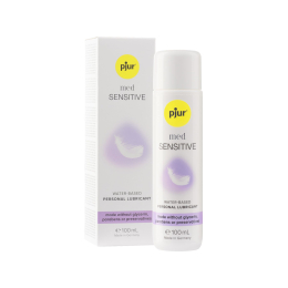 Лубрикант на водній основі pjur MED Sensitive glide 100 мл для надчутливої ??шкіри - - фото №4