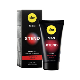 Крем для пеніса стимулювальний pjur MAN Xtend Cream 50 ml, з екстрактом гінкго та женьшеню - - фото №4