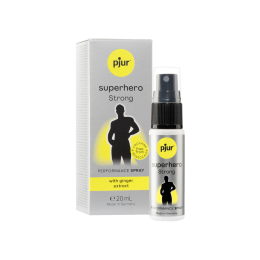 Пролонгувальний спрей pjur Superhero Strong Spray 20 ml, з екстрактом імбиру, всотується в шкіру - - фото №4