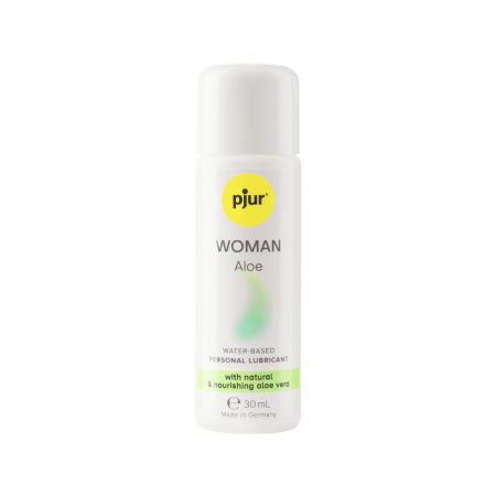Лубрикант на водній основі pjur Woman Aloe 30 мл з екстрактом алое, зволожувальний, без парабенів - фото