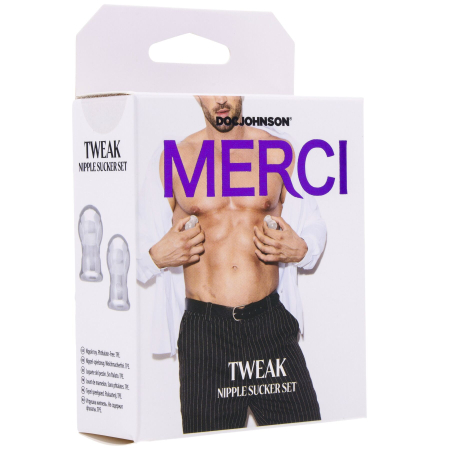Присоски для сосків Doc Johnson Merci - Tweak - Nipple Sucker Set - фото №3