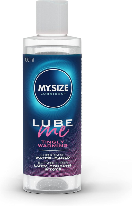 Зігрівальна змазка на водній основі My.Size Lube Me Tightly Warming 100 мл - фото