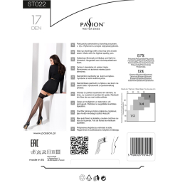 Панчохи Passion ST022 3/4 nero - - фото №6