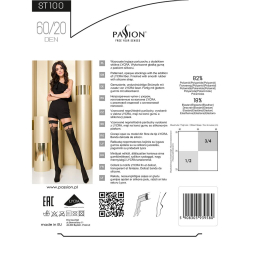 Панчохи ST100 3/4 red - - фото №5