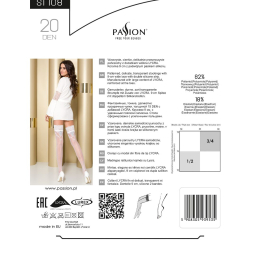 Панчохи Passion ST108 3/4 nero - - фото №5