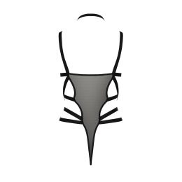 Боді-монокіні Passion Exclusive HAGAR BODY L/XL, black - - фото №6