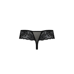 Трусики Passion Exclusive ABLA THONG L/XL, black - - фото №6