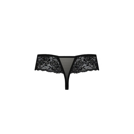 Трусики Passion Exclusive ABLA THONG XXL/XXXL, black №6