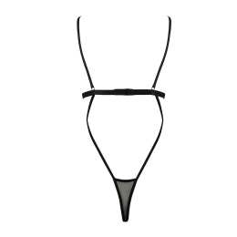 Боді монокіні з відкритими грудьми Passion DIABOLINA BODY L/XL, black - - фото №4