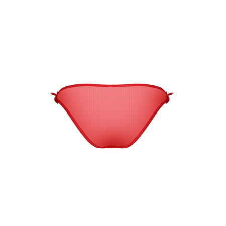 Трусики на зав'язочках з боків Passion Exclusive WARDA THONG L/XL, red №6
