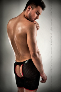 Чоловічі трусики-шорти Passion 012 THONG black XXL/XXXL - №2