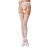 Сітчасті панчохи-стокінги Passion S016 One Size, White, імітація ажурного пояса з гартерами - фото