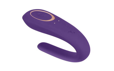 Вібратор для пар Satisfyer Double Classic з одним моторчиком - фото
