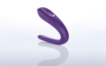 Вібратор для пар Satisfyer Double Classic з одним моторчиком - фото №2