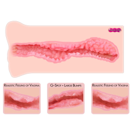 Мастурбатор-вагіна двошаровий Kokos Nara Double Layer - - фото №5