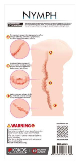 Мастурбатор-вагіна Kokos Nymph - - фото №7