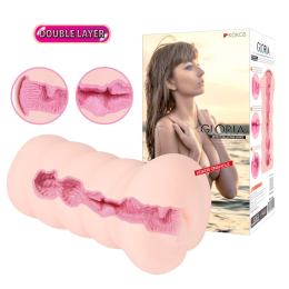 Мастурбатор-вагіна двошаровий Kokos Gloria Double Layer - - фото №8