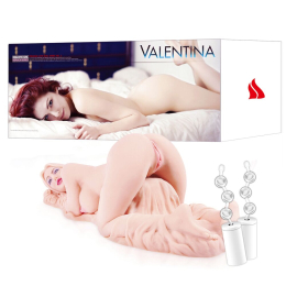 Мастурбатор Kokos Valentina 2WayPlus з функцією масажу та вібрацією - - фото №7