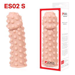 Насадка на член Kokos Extreme Sleeve ES.02 размер S - - фото №4