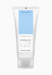 Лубрикант на водній основі MixGliss LUB NATURE (70 мл) з алантоїном і екстрактом алое - фото