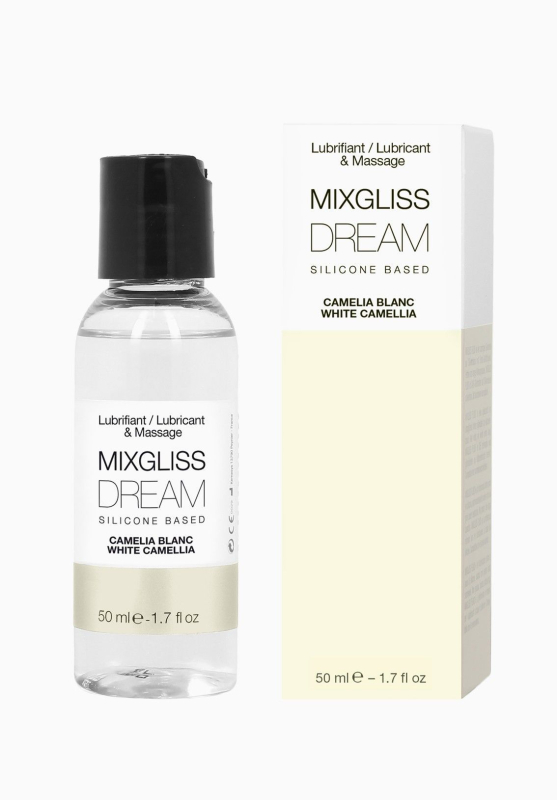 Лубрикант на силіконовій основі MixGliss DREAM - CAMELIA BLANC (50 мл) з ароматом білої камелії 