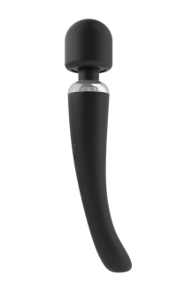 Потужний вібромасажер Dorcel Megawand Black перезаряджуваний, 160 режимів - - фото №2