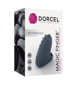 Вібратор на палець Dorcel MAGIC FINGER Black перезаряджуваний, 3 режими роботи - - фото №6