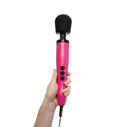 Вібромасажер DOXY Original Pink, дуже потужний, живлення 220В, пульсівні вібрації - - фото №7