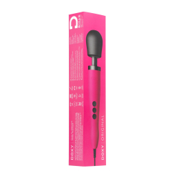 Вібромасажер DOXY Original Pink, дуже потужний, живлення 220В, пульсівні вібрації - - фото №10