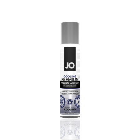 Охолоджувальний лубрикант на силіконовій основі JO PREMIUM — COOLING (30 мл) - фото