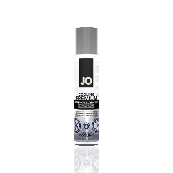 Охолоджувальний лубрикант на силіконовій основі JO PREMIUM — COOLING (30 мл) - фото