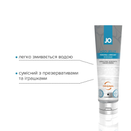 Густий лубрикант на водній основі JO H2O JELLY — ORIGINAL (120 мл), без парабенів та гліколю - - фото №3