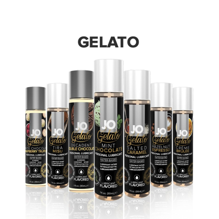Змазка на водній основі JO GELATO Mint Chocolate (30 мл) без цукру, парабенів та пропіленгліколю №5