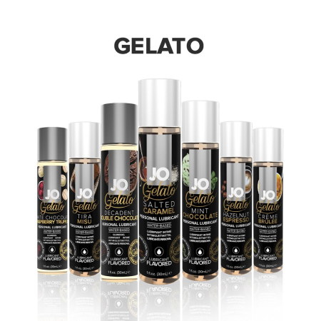 Змазка на водній основі JO GELATO Salted Caramel (30 мл) без цукру, парабенів та пропіленгліколю - фото №5
