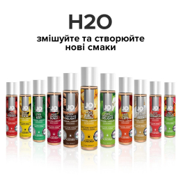 Змазка на водній основі JO H2O — Juicy Pineapple (30 мл) без цукру, рослинний гліцерин - - фото №5