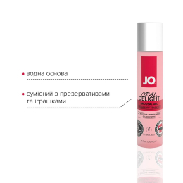 Гель для оральних пестощів JO Oral Delight — Strawberry Sensation (30 мл), ефект холод-тепло - - фото №4