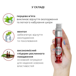 Гель для стимуляції сосків JO Nipple Titillator Strawberry (30 мл), ментол та перцева м’ята - - фото №3