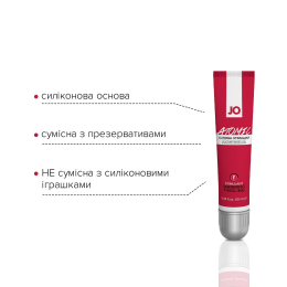 Збудливий гель для клітора JO ATOMIC WARMING (10 мл), розігрівальний - - фото №4