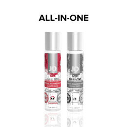 Розігріваючий масажний гель та змазка 2-в-1 JO All-in-one Massage Glide - WARMING (30 мл) - - фото №5