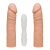Фалоімітатор подвійний Doc Johnson The D - Double D - 16 Inch - ULTRASKYN, діаметр 4,4 см, Vack-U-Lo - фото
