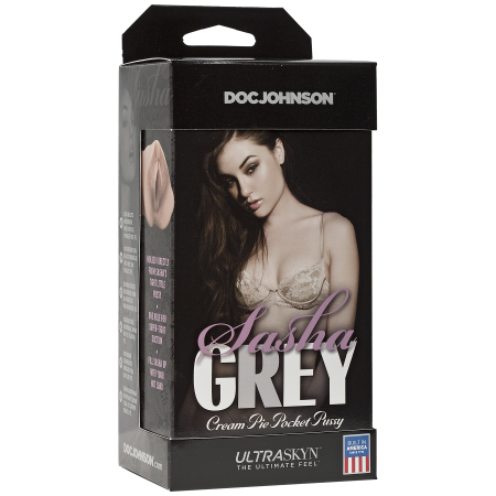 Мастурбатор-вагіна Doc Johnson Sasha Grey - Ultraskyn Cream Pie Pocket - фото №2