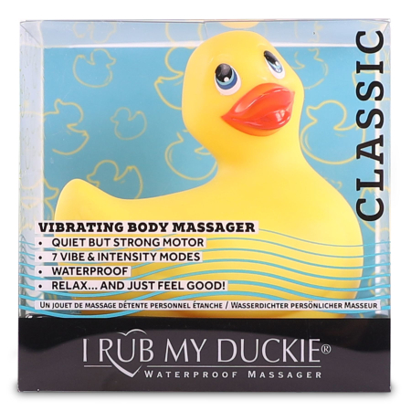 Вібромасажер качечка I Rub My Duckie - Classic Yellow v2.0, скромняжка - фото №4